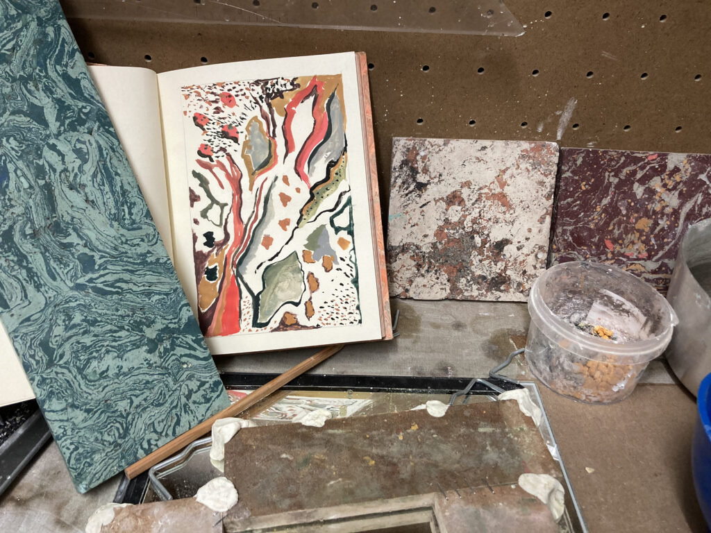 artwork by Olivia Hegarty handmade scagliola